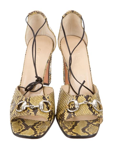 gucci sandals women nordstrom|gucci snakeskin sandals.